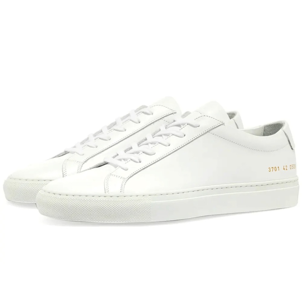 Common Projects Women's Original Achilles Leather Low-Top Sneakers Size 38